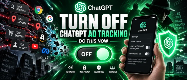How to Turn Off ChatGPT’s Ad Tracking