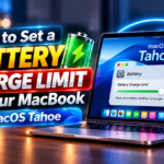 How to Set a Battery Charge Limit on Your MacBook in macOS Tahoe