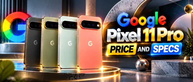 Google Pixel 11 Pro Price and Specs and Guide