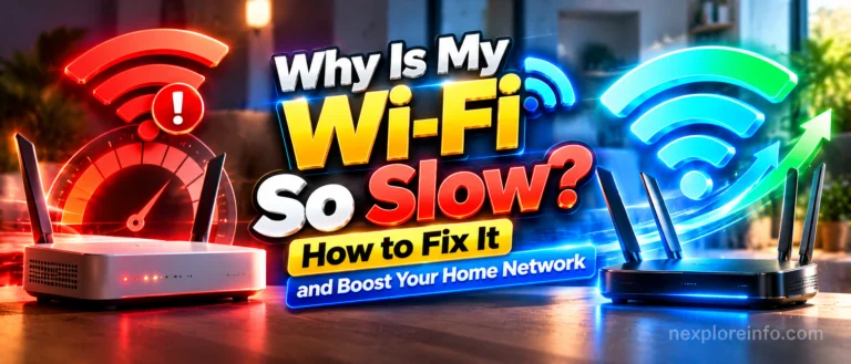 Why Is My Wi-Fi So Slow? How to Fix It and Boost Your Home Network