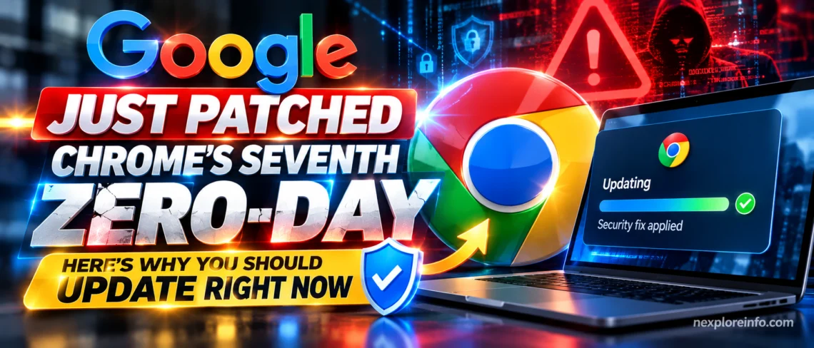 Google Just Patched Chrome’s Seventh Zero-Day of 2026. Here’s Why You Should Update Right Now