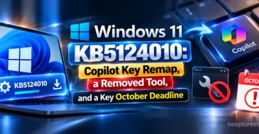 Windows 11 KB5124010: Copilot Key Remap, a Removed Tool, and a Key October Deadline
