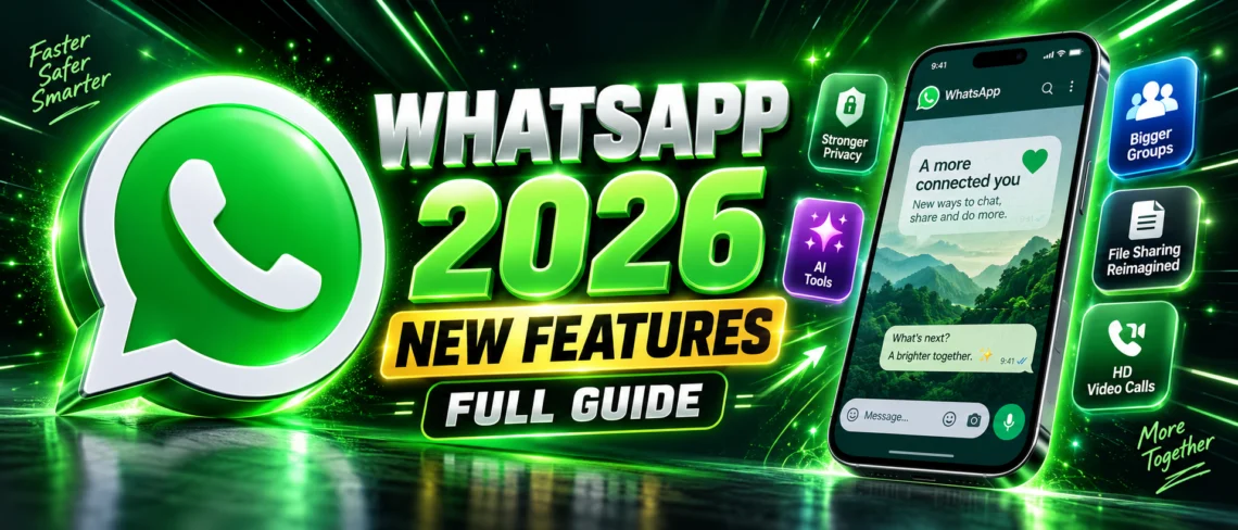 WhatsApp's Biggest New Features in 2026