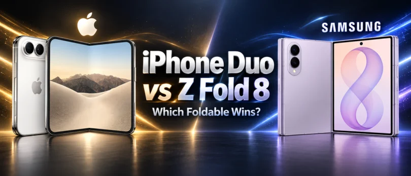 Apple iPhone Duo vs Samsung Galaxy Z Fold 8