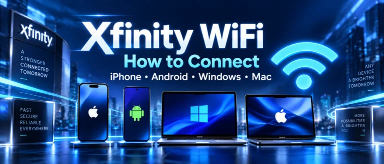 How to Connect to Xfinity WiFi: iPhone, Android, Windows & Mac