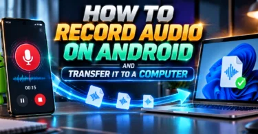 How to Record Audio on Android and Transfer It to a Computer