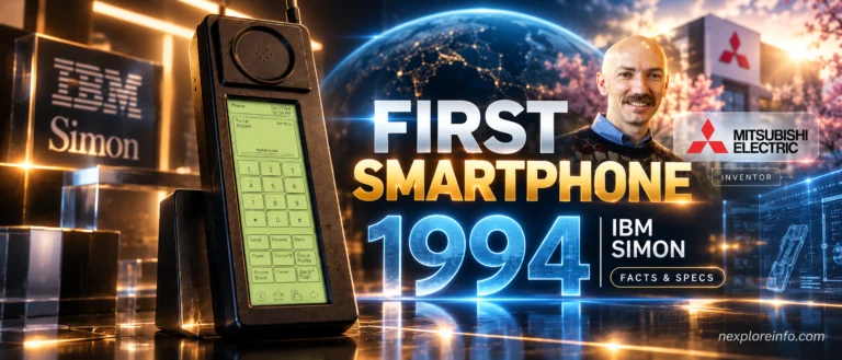 Do You Know the First Smartphone Was Released in 1994? IBM Simon Facts and Specs