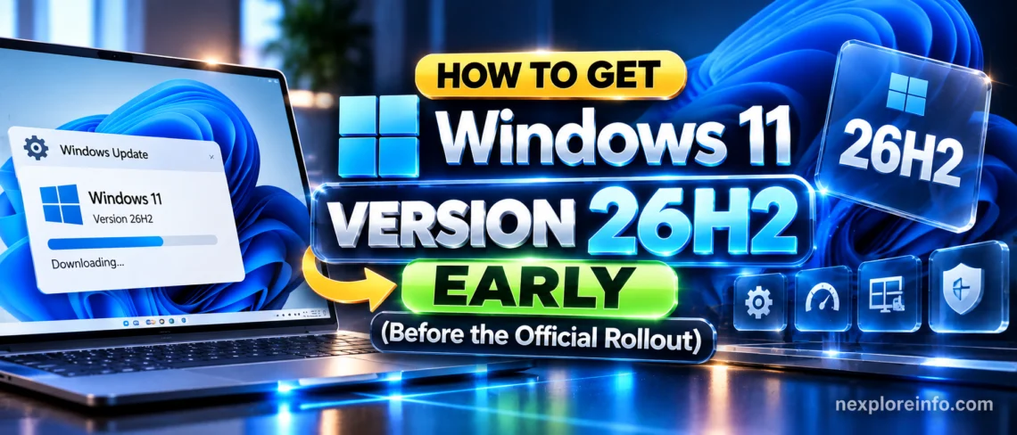 How to Get Windows 11 Version 26H2 Early (Before the Official Rollout)