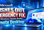 Microsoft Rushes Out Emergency Fix After Windows Update Broke Remote Desktop