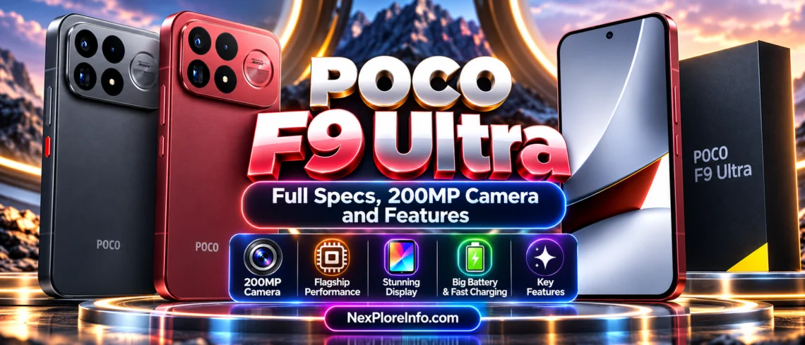 POCO F9 Ultra: Full Specs, 200MP Camera and Features