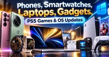 Phones, Smartwatches, Laptops, Gadgets, PS5 Games & OS Updates
