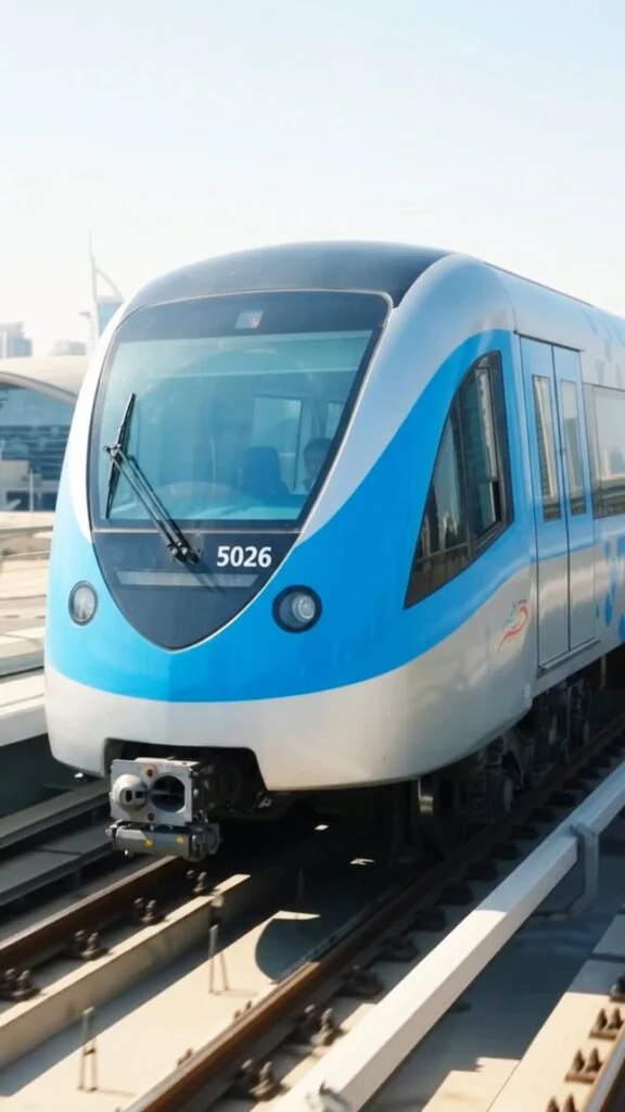 Dubai Metro in Miniature AI reel by Naveed Rauf