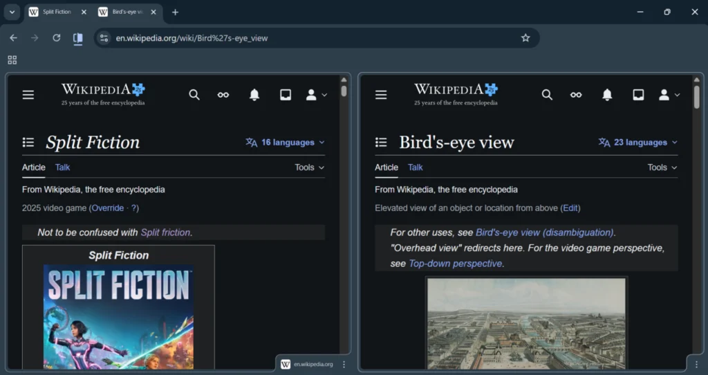 Google Chrome browser window