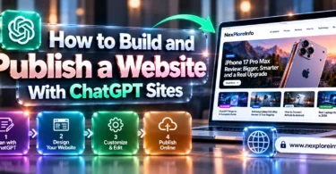 How to Build and Publish a Website With ChatGPT Sites