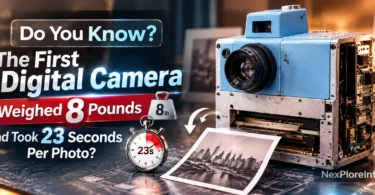 First Digital Camera (1975): Kodak’s 8-Pound Camera Took 23 Seconds Per Photo