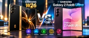 Samsung W26 vs Galaxy Z Fold8 Ultra: Is the Luxury Fold Worth It?