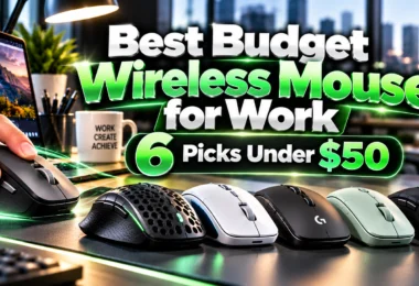 Best Budget Wireless Mouse for Work: 6 Picks Under $50