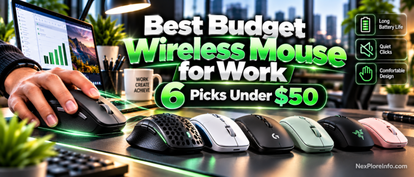 Best Budget Wireless Mouse for Work: 6 Picks Under $50