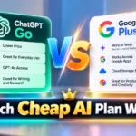 ChatGPT Go vs Google AI Plus (2026): Price, Features and Which Is Better?