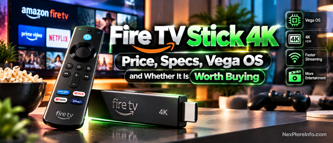 Fire TV Stick 4K 2026: Price, Specs, Vega OS and Whether It Is Worth Buying