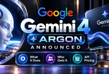 Google Gemini 4 Argon Announced: What It Does, Who Gets It and API Pricing