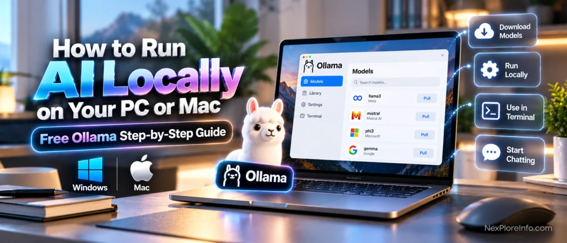 How to Run AI Locally on Windows or Mac for Free Using Ollama