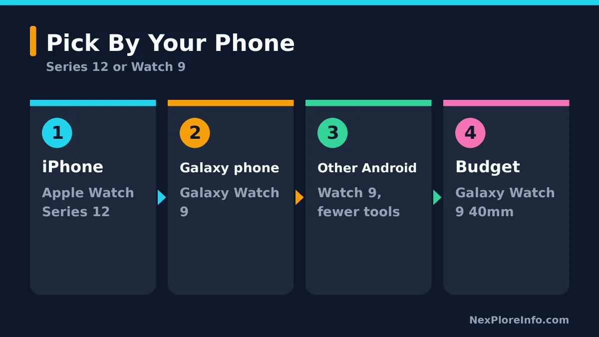 Which watch to buy based on your phone