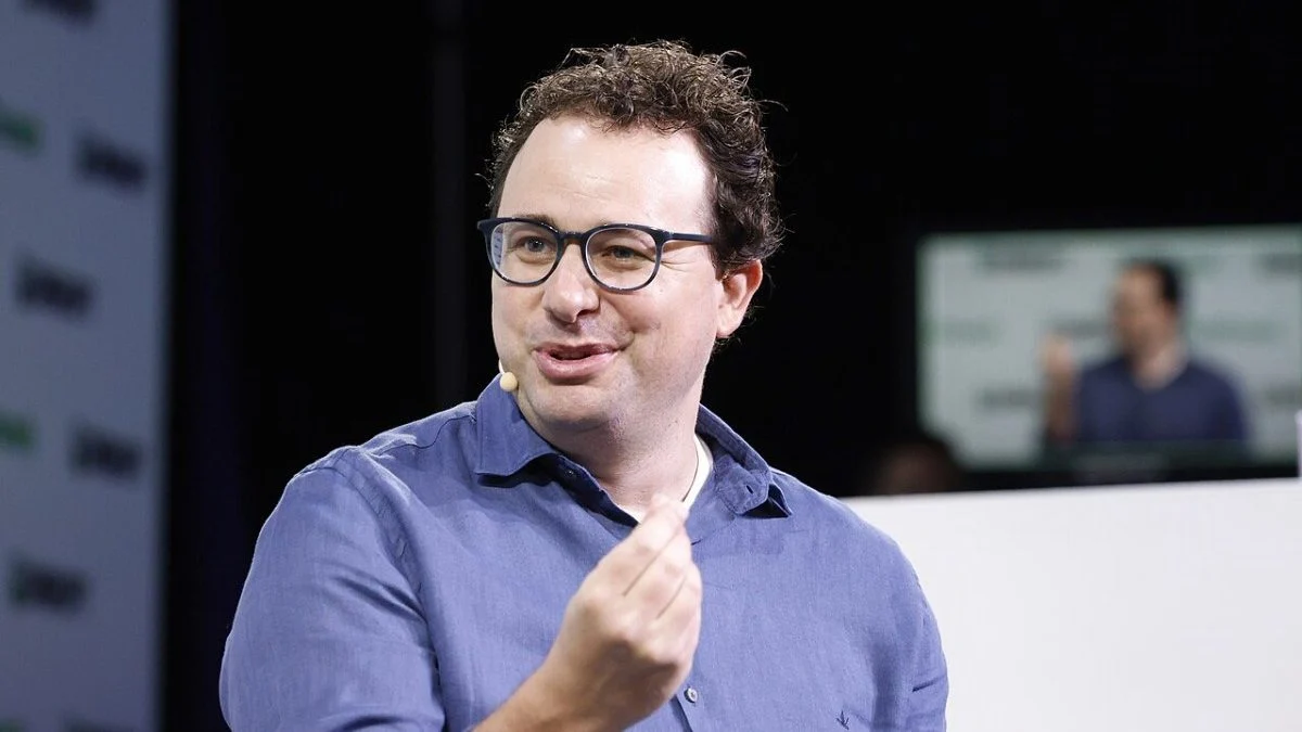 Dario Amodei, CEO of Anthropic, at TechCrunch Disrupt