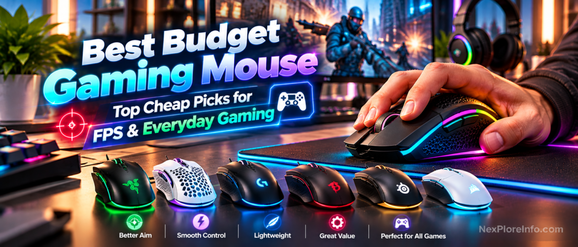 Best Budget Gaming Mouse in 2026: Top Cheap Picks for FPS and Everyday Gaming