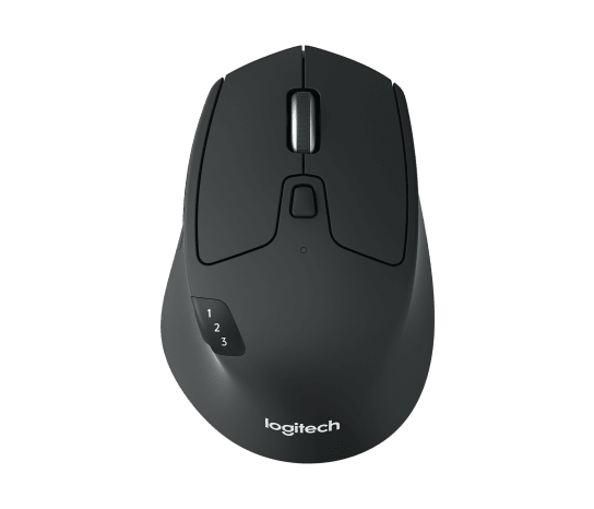 Logitech M720 Triathlon multi-device wireless mouse for work, a budget pick that pairs with three computers