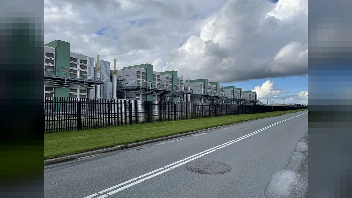 Microsoft data center in the Netherlands