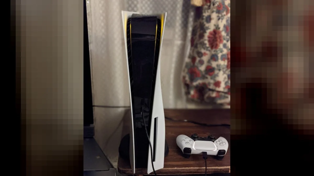PlayStation 5 console with DualSense controller