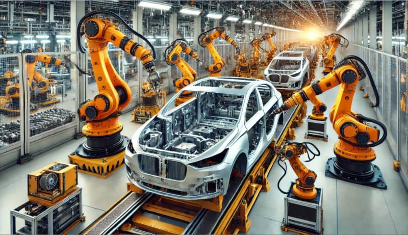 tesla-machinery-factorY