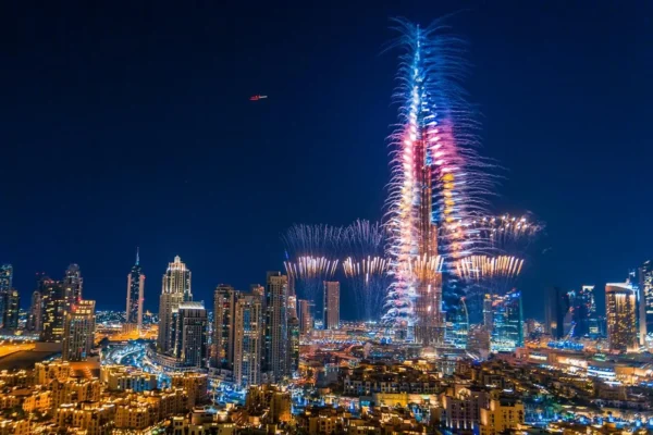 DUBAI HAPPY NEW YEAR FIREWORKS