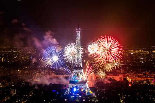Paris, France I HAPPY NEW YEAR FIREWORKS